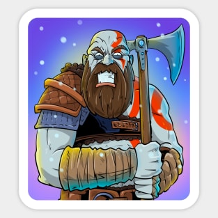 God of War's Kratos Sticker